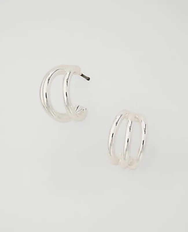 Ann Taylor Double Hoop Earrings made by Ann Taylor