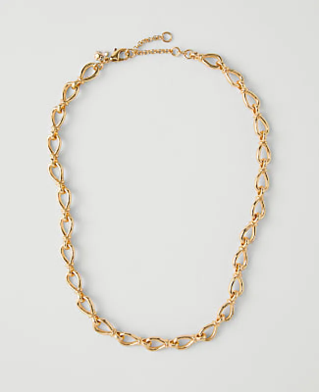 Ann Taylor Chain Link Necklace made by Ann Taylor