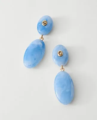 Ann Taylor Double Stone Drop Earrings sold by Ann Taylor