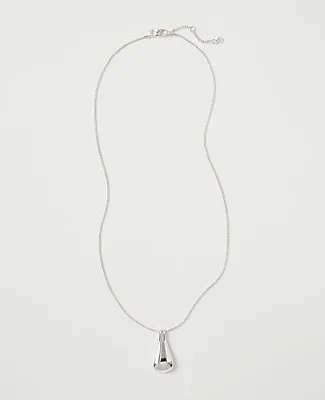 Ann Taylor Metal Pendant Necklace sold by Ann Taylor