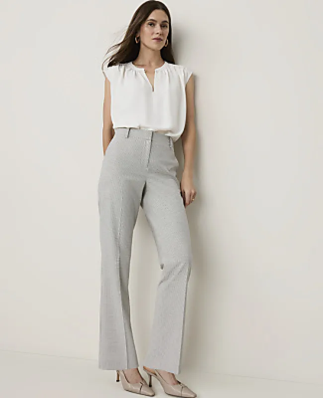 Ann Taylor The Sophia Pant in Windowpane made by Ann Taylor