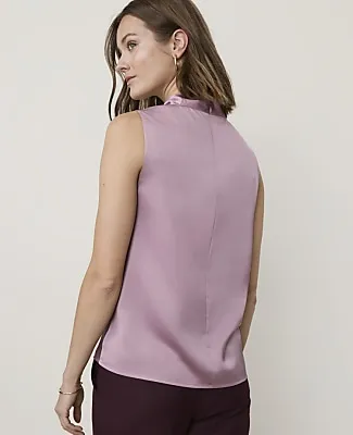 Ann Taylor Draped Cowl Neck Top sold by Ann Taylor product image thumbnail 2