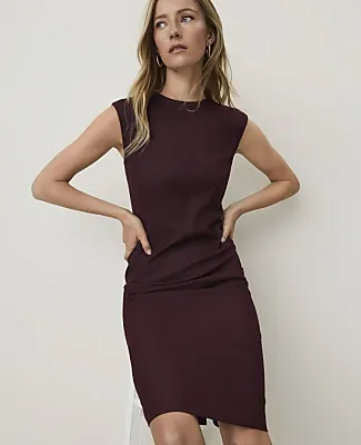 Ann Taylor The Petite Crew Neck Sheath Dress sold by Ann Taylor