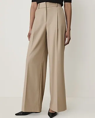 Ann Taylor The Pleated Wide-Leg Pant sold by Ann Taylor product image thumbnail 2