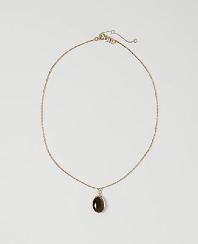 Ann Taylor Tortoise Pendant Necklace made by Ann Taylor