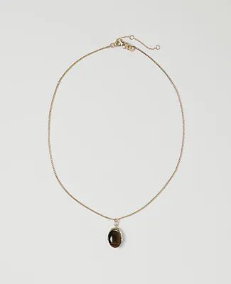 Ann Taylor Tortoise Pendant Necklace sold by Ann Taylor