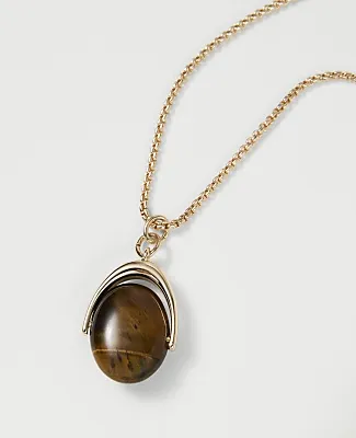 Ann Taylor Tortoise Pendant Necklace sold by Ann Taylor product image thumbnail 2