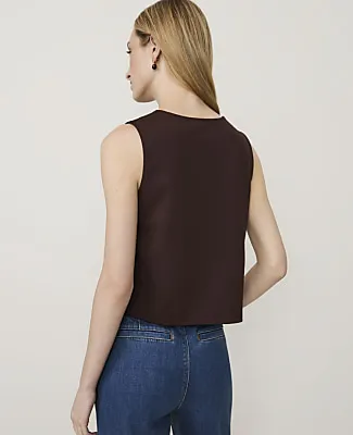 Ann Taylor Petite Button Patch Pocket Top sold by Ann Taylor product image thumbnail 2