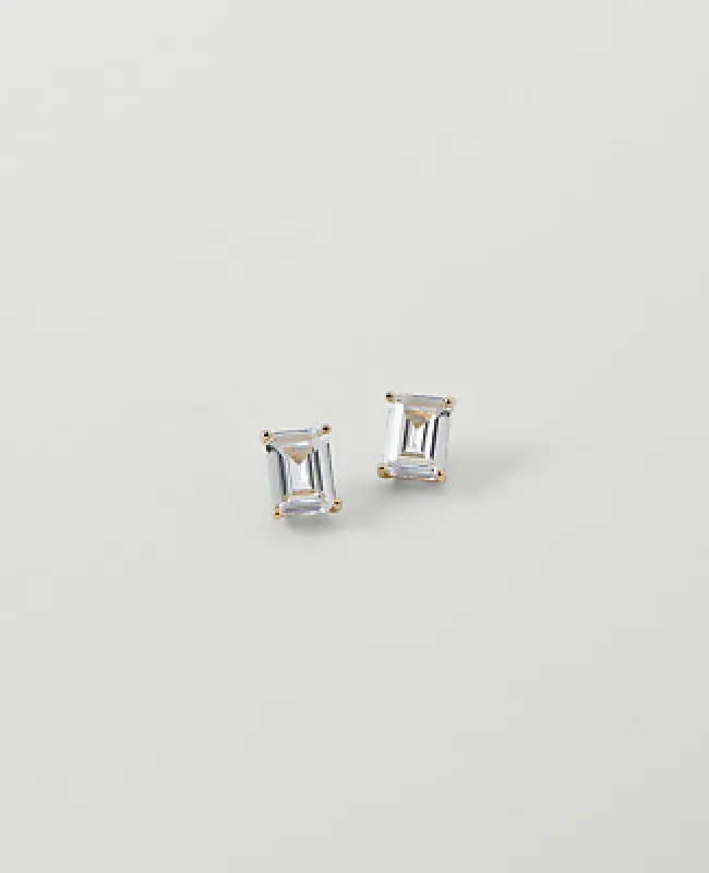 Ann Taylor Emerald Stud Earrings made by Ann Taylor