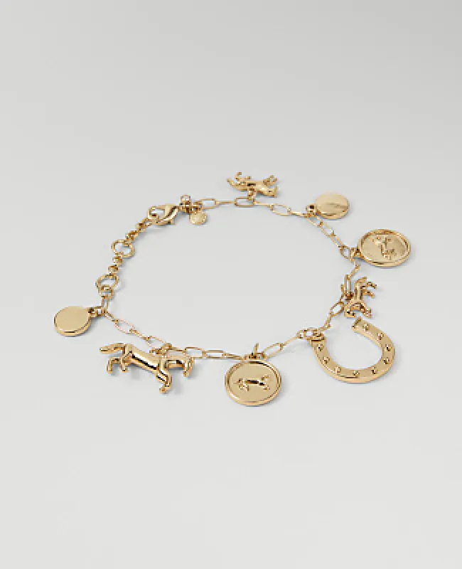 Ann Taylor Horseshoe Charm Bracelet made by Ann Taylor