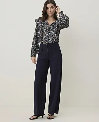 Ann Taylor Petite Weekend Patch Pocket Pant sold by Ann Taylor