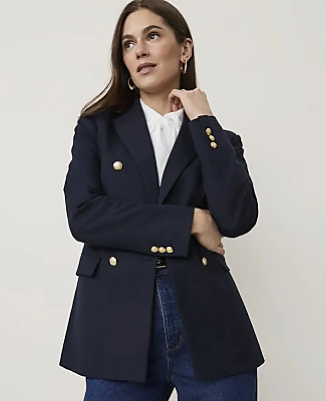 Ann Taylor The Fitted Long Double Breasted Blazer made by Ann Taylor