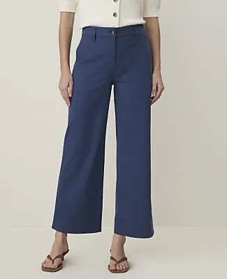 Ann Taylor Petite Weekend Wide-Leg Ankle Pant sold by Ann Taylor product image thumbnail 2