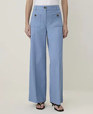 Ann Taylor Petite Weekend Patch Pocket Pant sold by Ann Taylor product image thumbnail 2