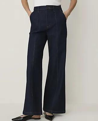 Ann Taylor The Petite Flare Trouser Jean sold by Ann Taylor product image thumbnail 2