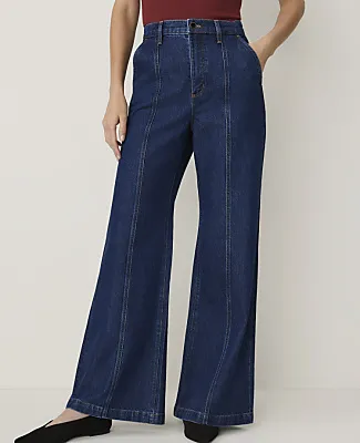 Ann Taylor The Flare Trouser Jean sold by Ann Taylor product image thumbnail 2