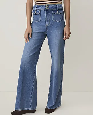 Ann Taylor Weekend Denim Trouser sold by Ann Taylor product image thumbnail 2