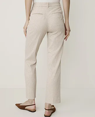 Ann Taylor The Petite Eva Ankle Pant in Houndstooth sold by Ann Taylor product image thumbnail 3