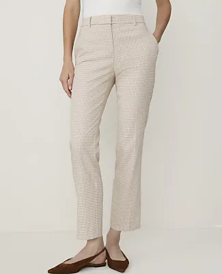 Ann Taylor The Tall Eva Ankle Pant in Houndstooth sold by Ann Taylor product image thumbnail 2