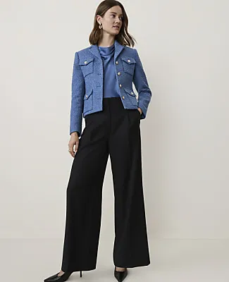 Ann Taylor Petite Patch Pocket Jacket in Tweed sold by Ann Taylor product image thumbnail 3