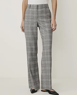 Ann Taylor The Petite Jayne Trouser in Plaid — Curvy Fit sold by Ann Taylor