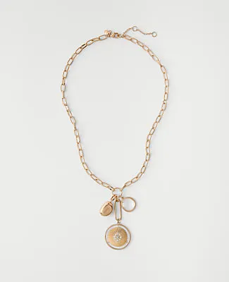 Ann Taylor Charm Necklace sold by Ann Taylor
