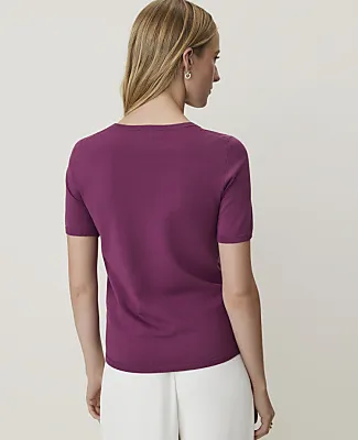 Ann Taylor Easy Sweater Tee sold by Ann Taylor product image thumbnail 2