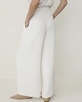 Ann Taylor The Petite Multi Pleated Wide Leg Pant sold by Ann Taylor product image thumbnail 3