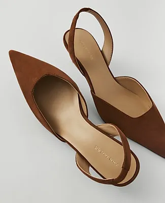 Ann Taylor Suede Slingback Pump sold by Ann Taylor product image thumbnail 2