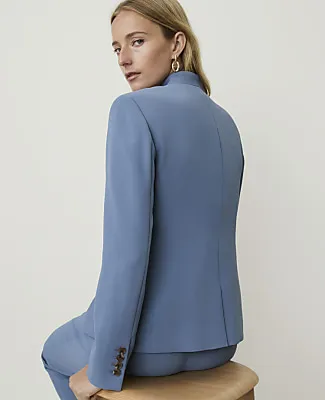 Ann Taylor The Cutaway Blazer in Fluid Crepe sold by Ann Taylor product image thumbnail 2
