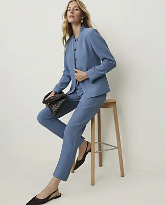 Ann Taylor The Cutaway Blazer in Fluid Crepe sold by Ann Taylor product image thumbnail 3