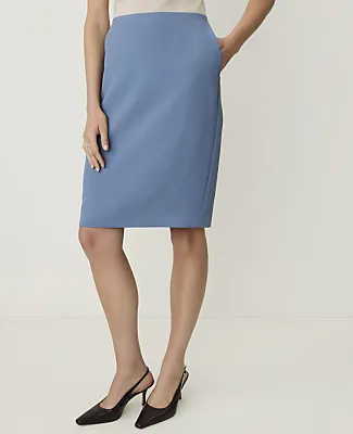 Ann Taylor The Petite Tailored Pencil Skirt sold by Ann Taylor product image thumbnail 2