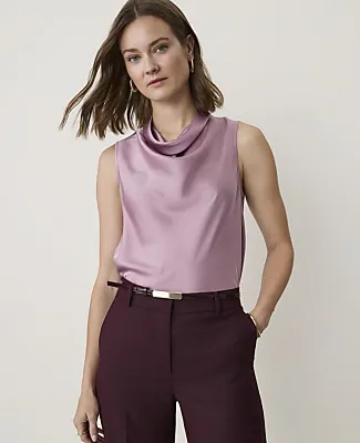Ann Taylor Draped Cowl Neck Top sold by Ann Taylor