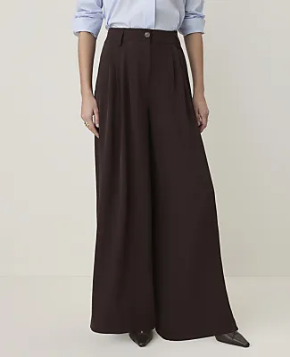 Ann Taylor The Multi Pleated Wide Leg Pant sold by Ann Taylor product image thumbnail 2