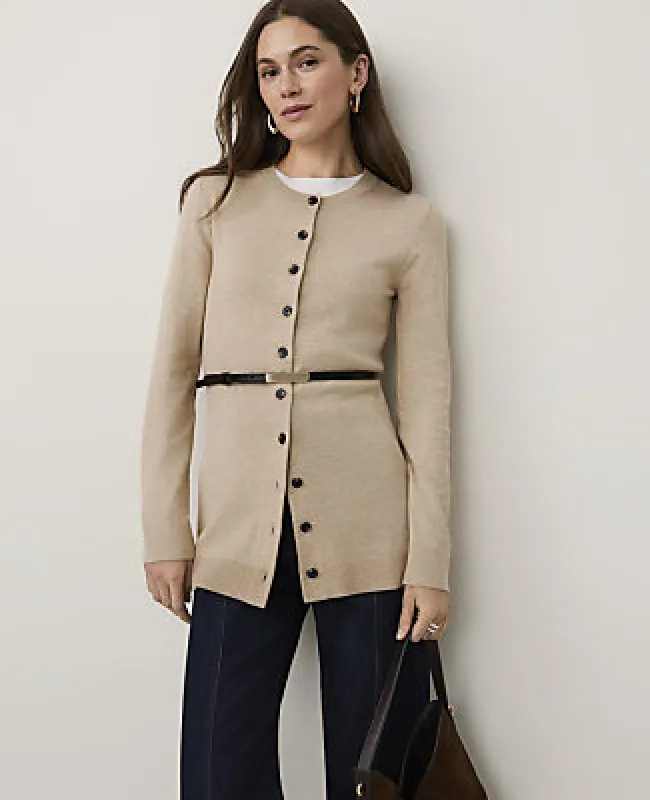 Ann Taylor Longline Cardigan made by Ann Taylor