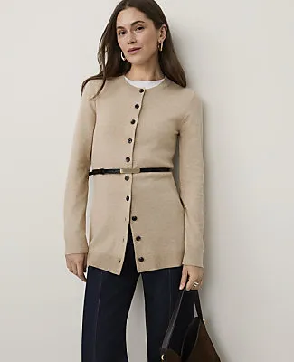 Ann Taylor Longline Cardigan sold by Ann Taylor