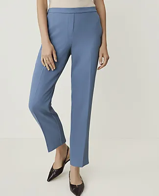 Ann Taylor The Relaxed Ankle Pant in Fluid Crepe sold by Ann Taylor product image thumbnail 2
