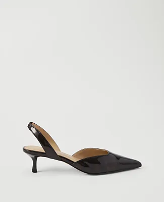 Ann Taylor Tortoise Shell Print Slingback Pump sold by Ann Taylor