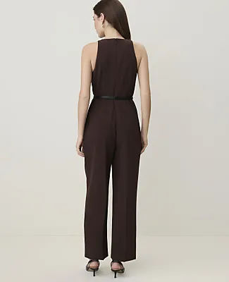 Ann Taylor Sleevesless Belted Jumpsuit sold by Ann Taylor product image thumbnail 2