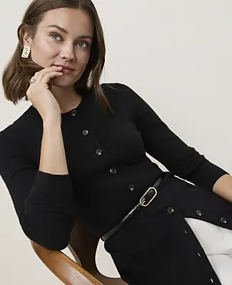 Ann Taylor Petite Longline Cardigan sold by Ann Taylor product image thumbnail 3