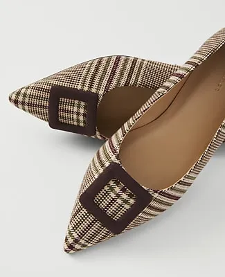 Ann Taylor Plaid Buckle Flat sold by Ann Taylor product image thumbnail 2