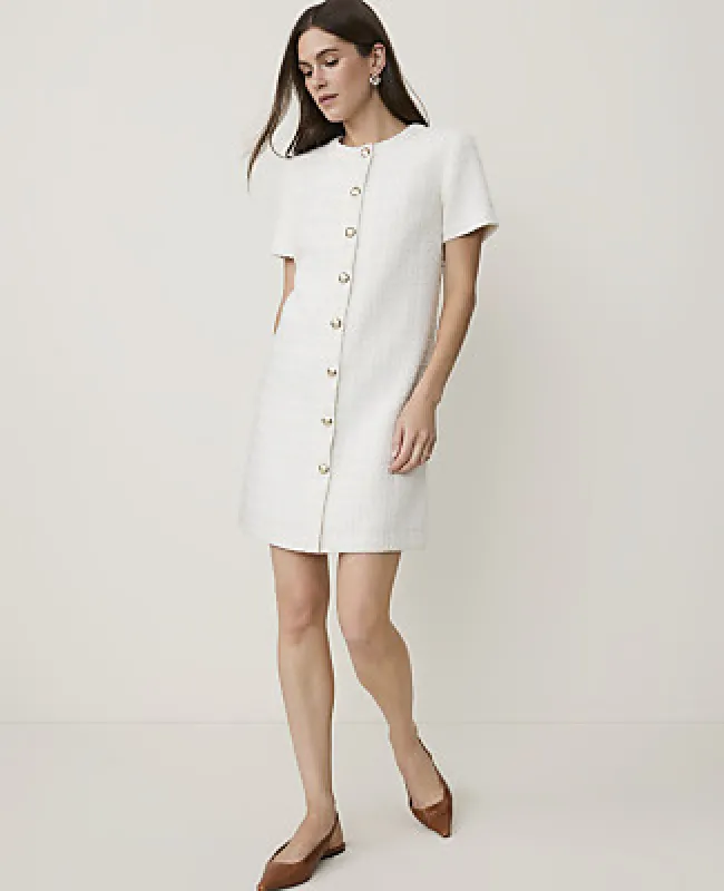 Ann Taylor Tweed Shift Dress made by Ann Taylor