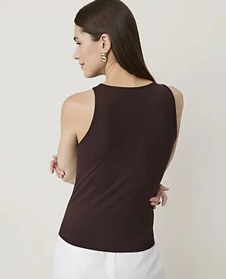 Ann Taylor Petite Hardware Embellished Tank Top sold by Ann Taylor product image thumbnail 2