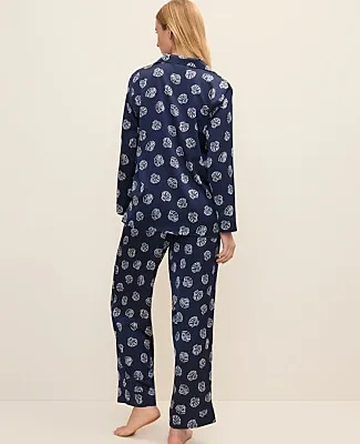 Ann Taylor Shell Print Pajama Set sold by Ann Taylor product image thumbnail 2