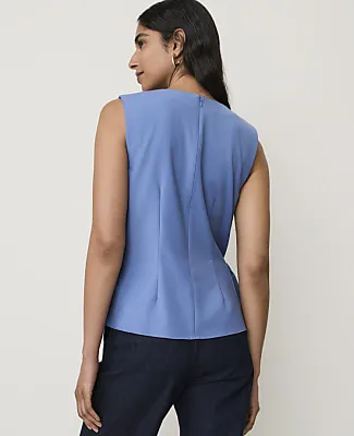 Ann Taylor Cowl Neck Tie Waist Top sold by Ann Taylor product image thumbnail 2