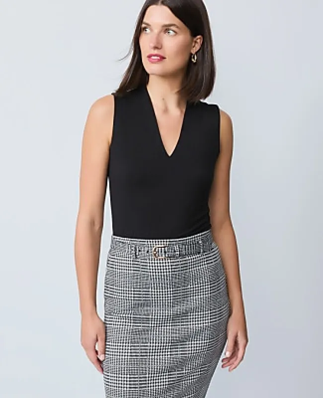 Ann Taylor V-Neck Tank made by Ann Taylor