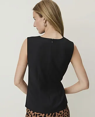 Ann Taylor Cowl Neck Tie Waist Top sold by Ann Taylor product image thumbnail 2