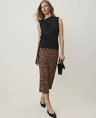 Ann Taylor Cowl Neck Tie Waist Top sold by Ann Taylor product image thumbnail 3