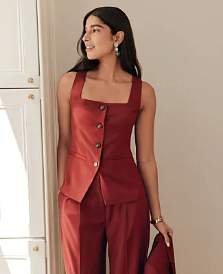 Ann Taylor Square Neck Vest sold by Ann Taylor product image thumbnail 3