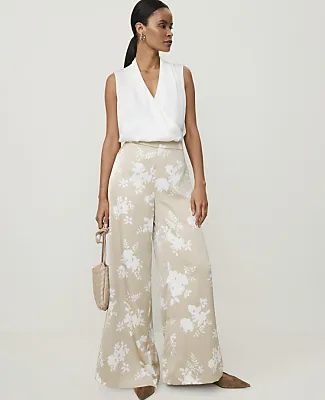 Ann Taylor The Floral Statement Palazzo Pant sold by Ann Taylor